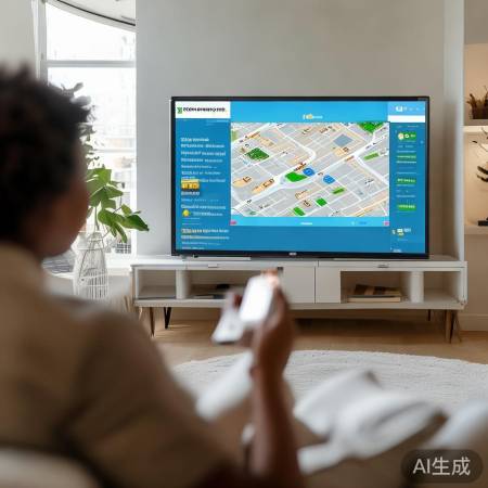 电视屏幕快递服务，轻松寄送无忧