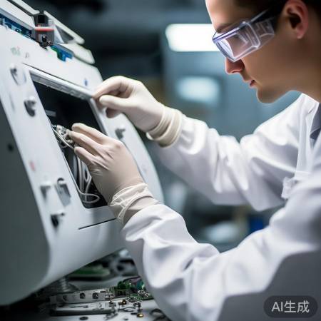 安装新按钮,检查牢固