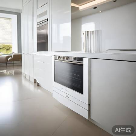 “白色集成灶,时尚厨房新宠”