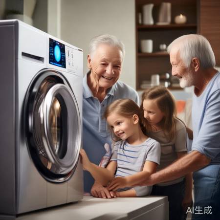 H系列洗衣机操作简便,老人小孩