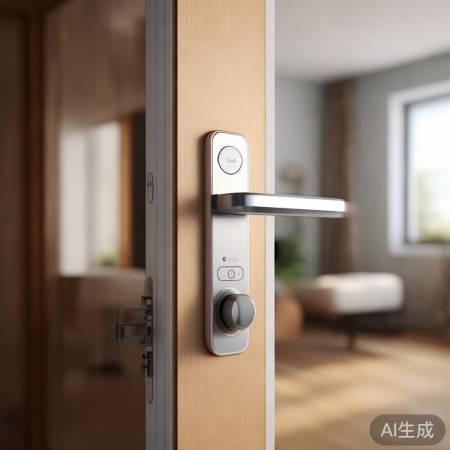 “小米指纹锁,租房神器!”