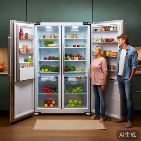 三口之家冰箱尺寸选择指南