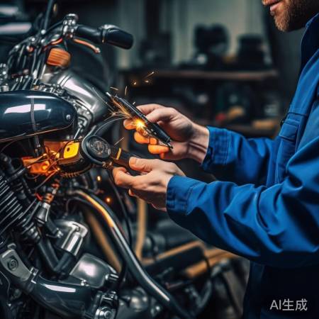 检测电火花，排查电路问题