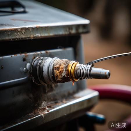 清理喷嘴,去除杂质