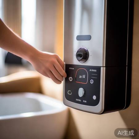 壁挂炉水温调至50-60度