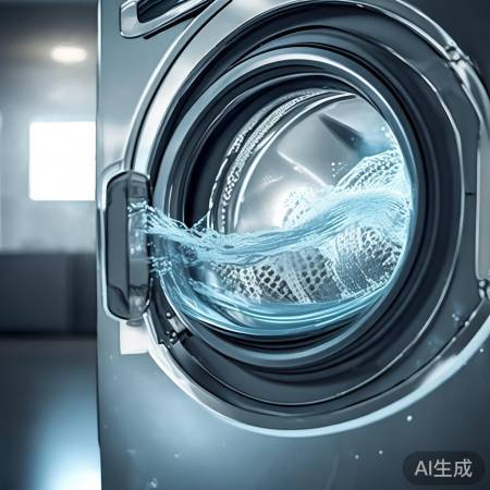 洗衣机高速旋转脱水