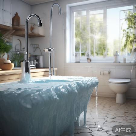 家中易生水垢处需定期清洁