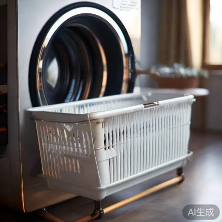镶嵌式洗衣机洗涤盒,清洗效果更佳的实用选择