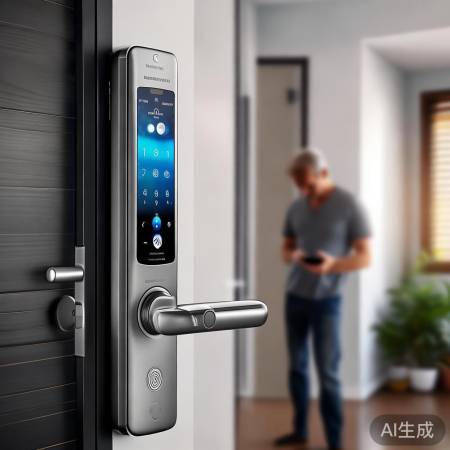 断桥铝智能锁:安全与便捷的完美结合