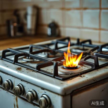 燃气灶打火慢，为什么等一会儿才有煤气？