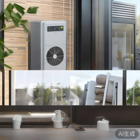 空气能热水器,轻便易用