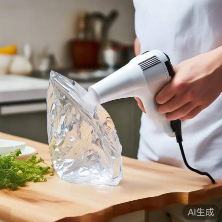 锡箔纸巧用贴油烟机清洁法