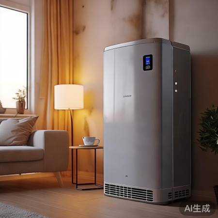 空气能热水器7度电全天候热水供应