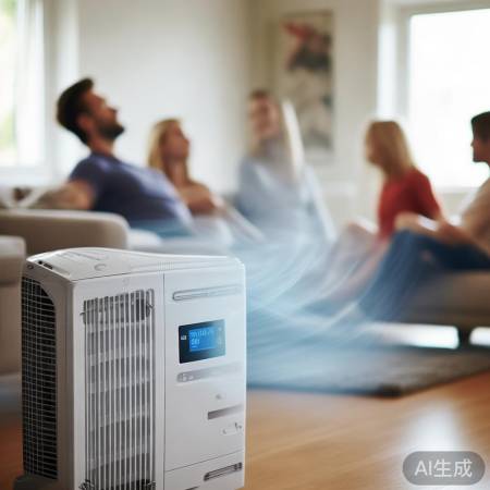 空气能空调,柔和舒适风