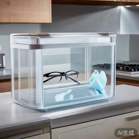 “爱护眼镜，从消毒柜做起”