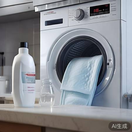 洗衣机毛巾清洗技巧，轻松拆洗不费力