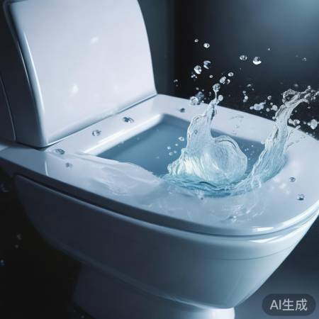 智能马桶侧冲水壮观