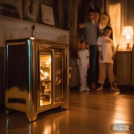 保险柜藏宝，床尾一隅守护安心生活