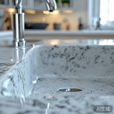 微晶石洗衣机一体盆：创新生活，智慧洗涤新选择