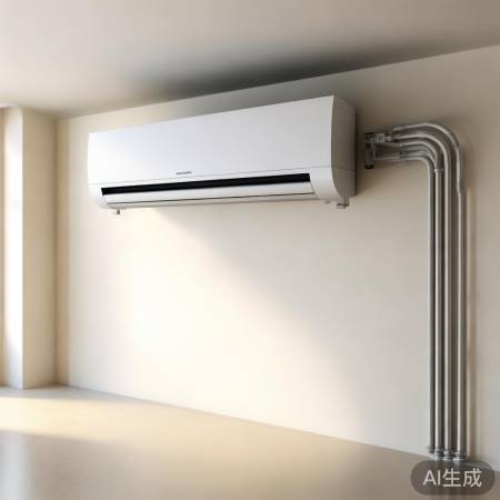 空调安装简便,占位小