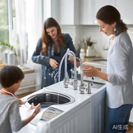 滚筒洗衣机共用龙头，轻松实现节水省电生活