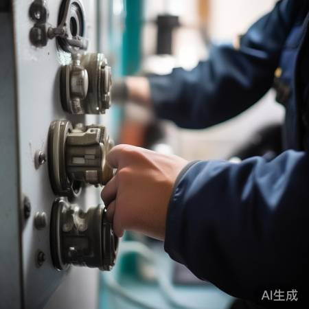 检查水气联动阀灵活度