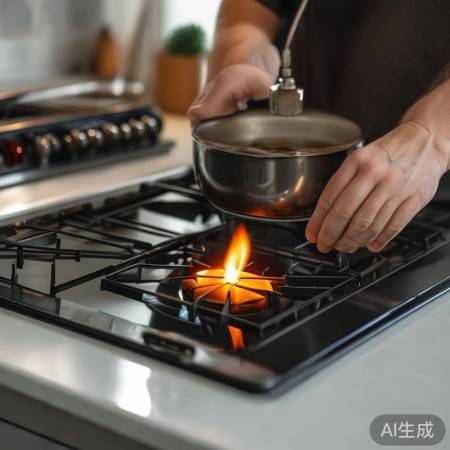 “勿高温烹饪，保集成灶”