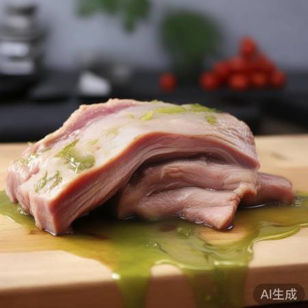 “猪排骨变绿因亚硝酸盐反应”