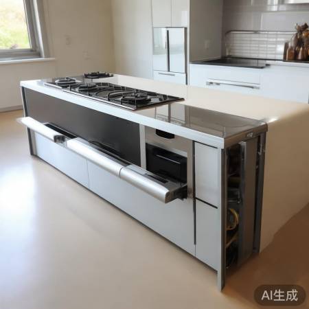 橱柜灶台宜适中