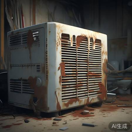 冷凝器老化散热降