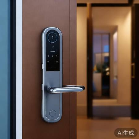 智能锁实时安防，保障家门安全