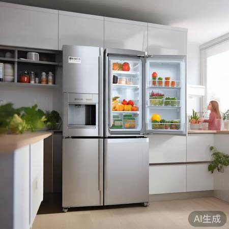 “容声冰箱节能省电,保鲜佳”