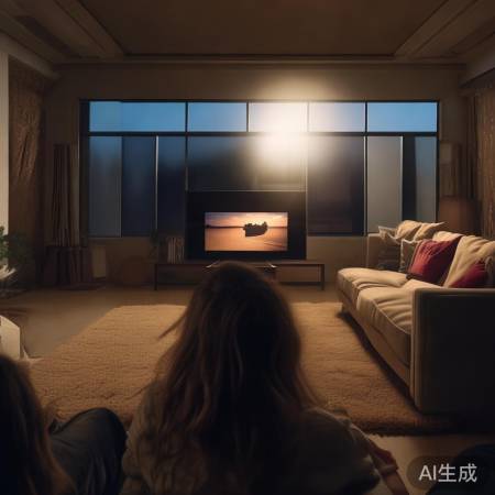 调整电视角度避光