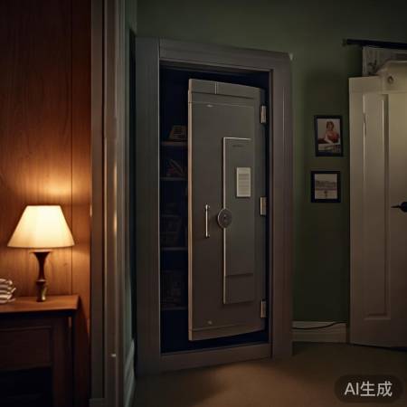 隐蔽安装保险箱