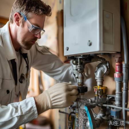 检查进水阀，慢慢开启