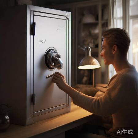 锁上保险柜，宝贝安全，周末安心