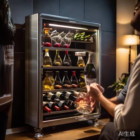 红酒柜精准控温，共享幸福时光
