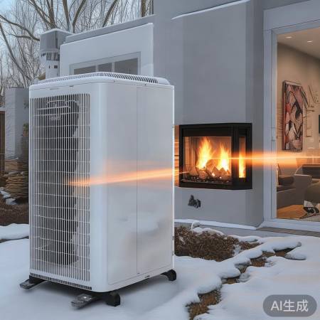 空气能高效节能取暖制冷