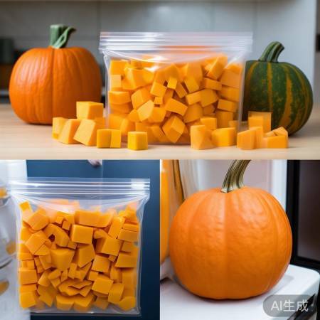 南瓜冻存方便食用