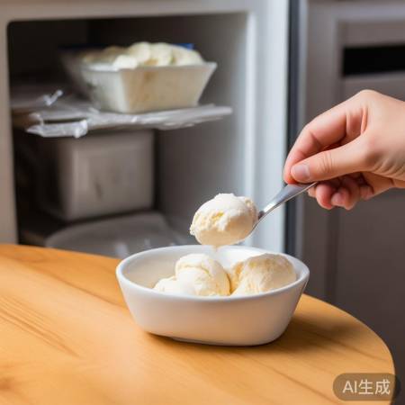冰淇淋保存小技巧