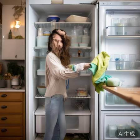 食醋擦拭冰箱，清新又除霉