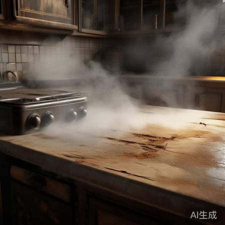 高温蒸汽伤灶台