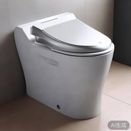 智能马桶盖板，无线弧形设计，提升舒适体验
