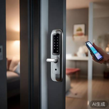 智能锁，安全可靠，一键掌握家门