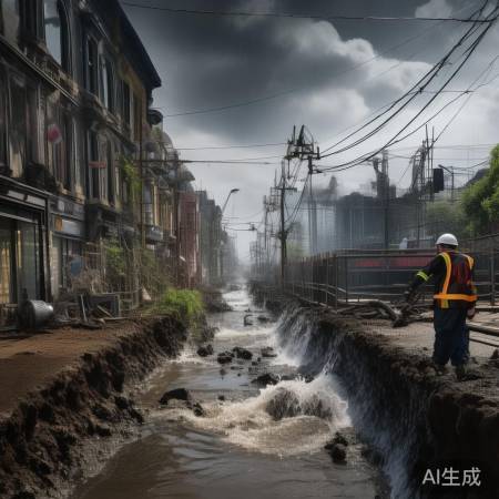 自然灾害与人为破坏导致空气泄露