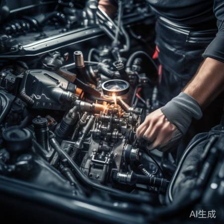 检查电火花，确保点火正常