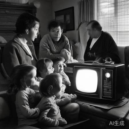 老式电视机声音变大，重温经典回忆