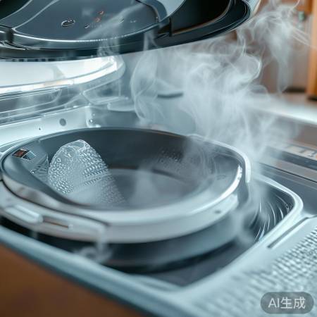 洗衣机用完盖子打开防细菌