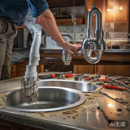 洗衣机排水管老化，先试小技巧