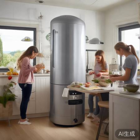 储水式热水器体积大，影响家庭使